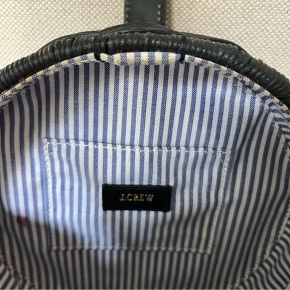 J. Crew Round Straw Bag in Black - Picture 9 of 15